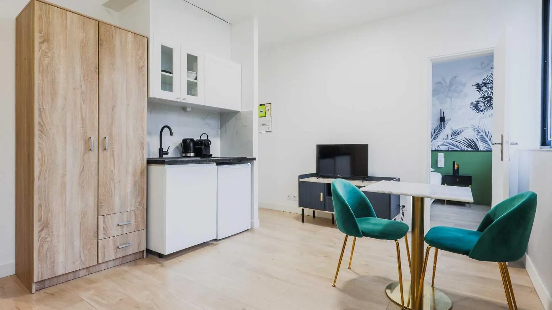Apartment Beautiful Studio - 2P - Parc De Belleville Paris